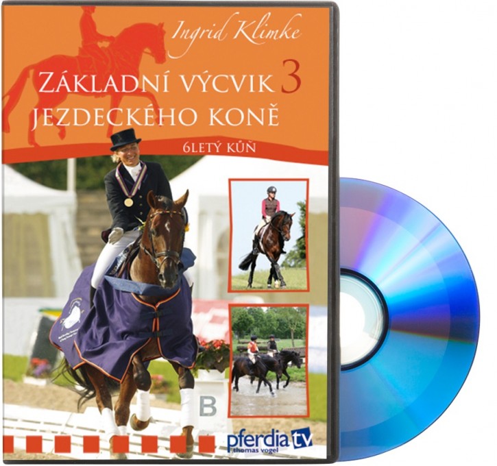 DVD Ingrid Klimke - Základní výcvik 3 jezdeckého koně