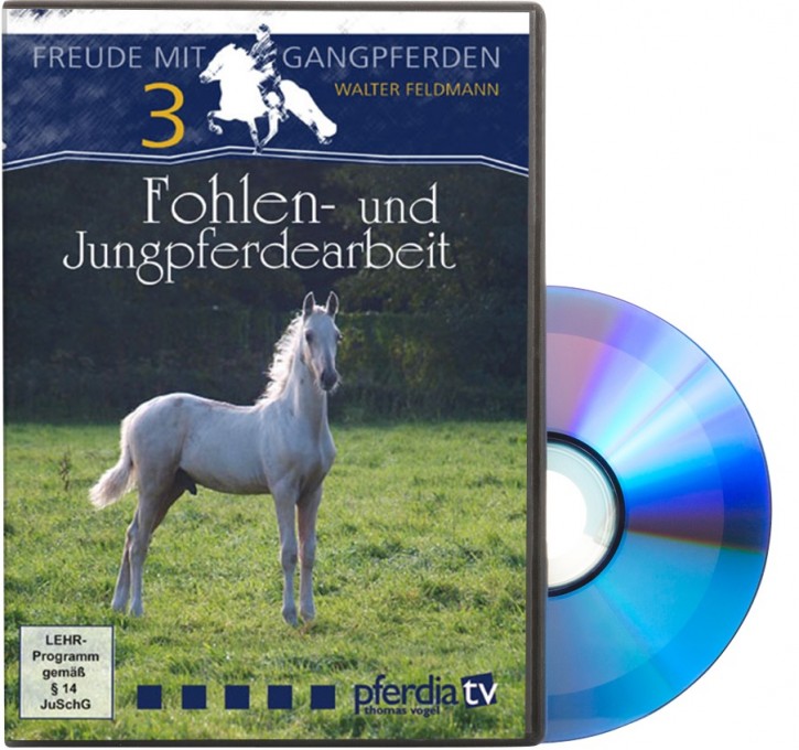 DVD Freude mit Gangpferden Teil 3: Fohlen- und Jungpferdearbeit